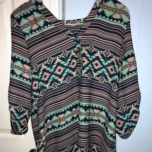 Long sleeve blouse